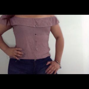 Stylish purple blouse